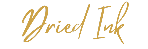 dried ink header