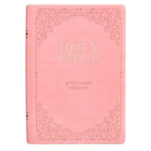 KJV Bible Giant Print Full Size Pink