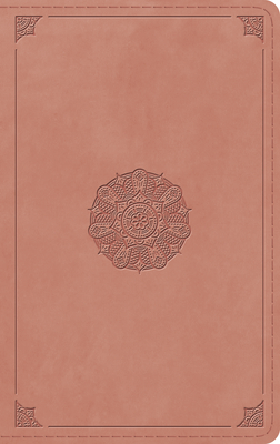 ESV Thinline Bible, Red Letter (Trutone, Blush Rose, Emblem Design)