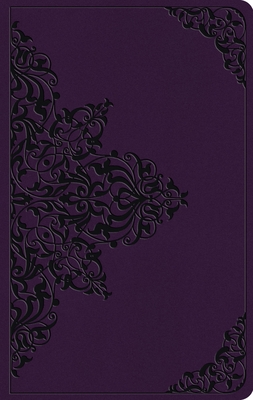 ESV Large Print Value Thinline Bible (Trutone, Lavender, Filigree Design)