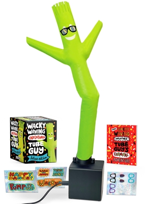 Wacky Waving Inflatable Tube Guy Deluxe Edition: Includes USB Cable and Vinyl Stickers